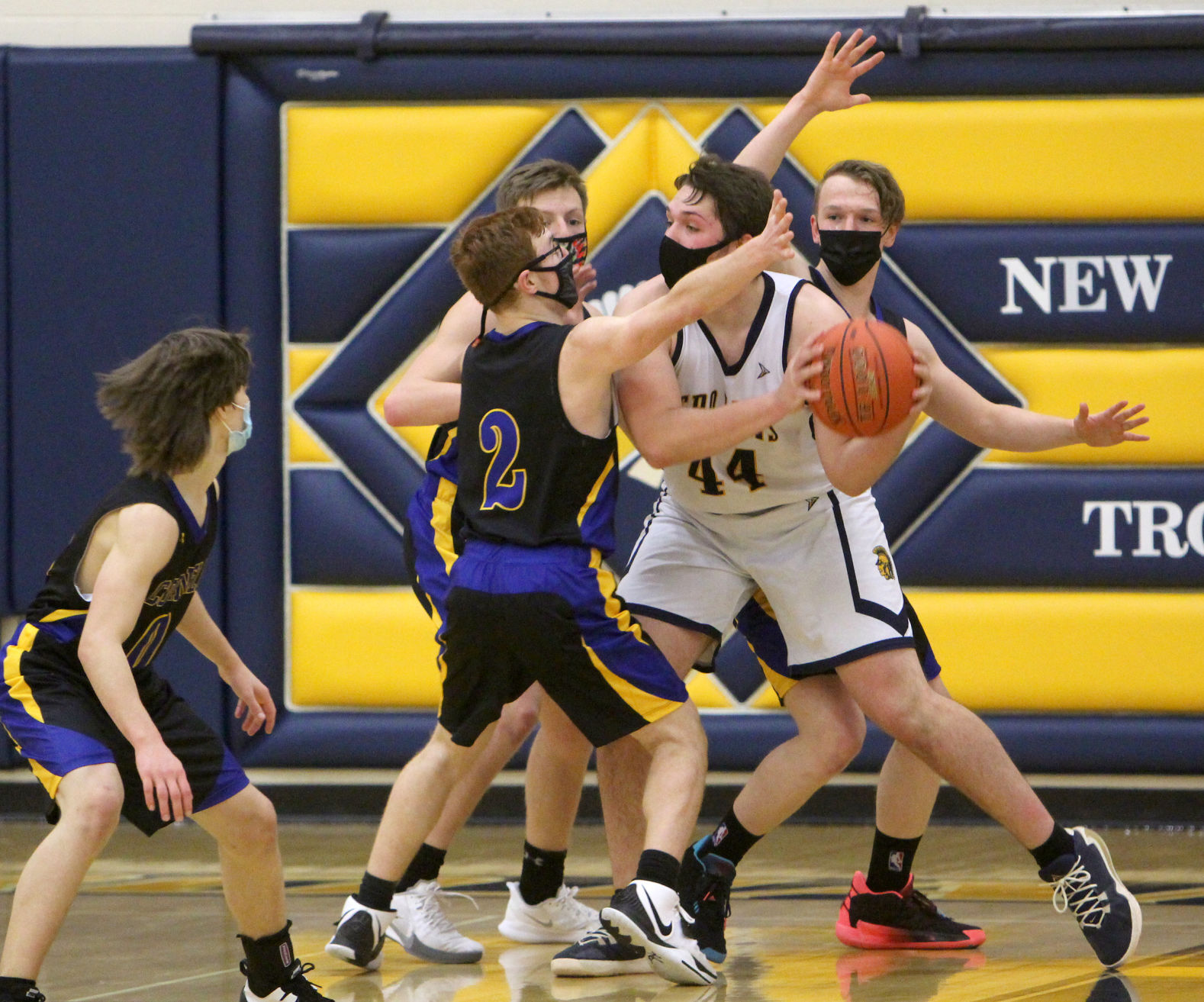 Cornell at New Auburn boys basketball 1-15-21